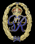 Badge of Chaplain to the King, G.VI.R., silver-gilt and enamel, the reverse officially numbered ‘7’ and...