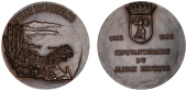 MONACO, Cinquantenaire du jardin exotique, Monte Carlo [50th Anniversary of the Exotic Garden], 1983, a bronze medal...