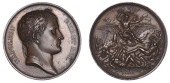 GERMANY/FRANCE, Bataille d’Iéna [Battle of Jena], 1806, a copper medal by B. Andrieu and A. Galle for D.-V....