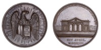 SWITZERLAND/FRANCE, Grand Conseil du canton de Vaud [Grand Council of the Canton of Vaud], 1803, a copper medal by...