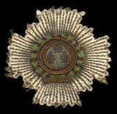 The Most Honourable Order of the Bath, K.C.B. (Military) Knight Commander’s embroidered breast star by Delmaine &...