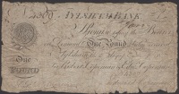 Aylsham Bank, for Robert Copeman & Edwd Copeman, £1, 9 December 1817, serial number 4359, signature of Edward...
