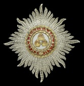 The Most Honourable Order of the Bath, G.C.B. (Civil) Knight Grand Cross, an unusual late Georgian breast star by...