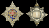 The Most Noble Order of the Garter, K.G., Knight’s breast star by Garrard, circa 1850, silver with appliqué...
