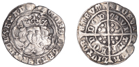 Edward IV (First reign, 1461-1470), Groat, London, class VI, mm. sun, quatrefoils by neck, fleurs on cusps and on...