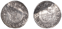 Henry VII (1485-1509), Profile issue, Groat, regular type, mm. cross-crosslet (additionally with two pellets to left...