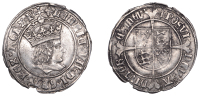 Henry VII (1485-1509), Profile issue, Groat, regular type, mm. cross-crosslet, triple band to crown, reads agl z...
