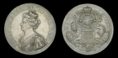 Union of England and Scotland 1707, silver medal by J. Croker, 47mm (MI ii, 295/107-10) very fine 	 £160-£200