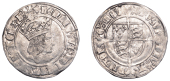 Henry VII (1485-1509), Profile issue, Groat, regular type, mm. cross-crosslet with two pellets to left, triple band...