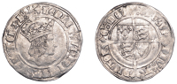 Henry VII (1485-1509), Profile issue, Groat, regular type, mm. cross-crosslet with two pellets to left, triple band...