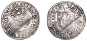 Henry VII (1485-1509), Profile issue, Groat, regular type, mm. cross-crosslet, triple band to crown, reads agl z...