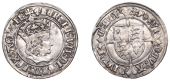 Henry VII (1485-1509), Profile issue, Groat, regular type, mm. cross-crosslet (additionally pellets in two upper...