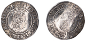 Henry VIII (1509-1547), First coinage, Groat, mm. castle (with pellet to left on obv.), reads agl z fr, double...