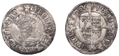 Henry VIII (1509-1547), First coinage, Groat, mm. portcullis crowned (possibly over another mark?), reads agl z fr,...