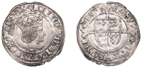 Henry VII (1485-1509), Profile issue, Groat, regular type, mm. pheon on obv., cross-crosslet and pheon on rev.,...
