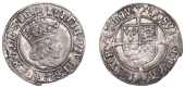 Henry VII (1485-1509), Profile issue, Groat, regular type, mm. pheon, triple band to crown, reads agl z fr, double...