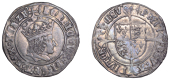 Henry VII (1485-1509), Profile issue, Groat, regular type, mm. pheon, triple band to crown, reads agl z f, double...