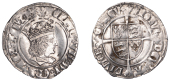 Henry VII (1485-1509), Profile issue, Groat, regular type, mm. pheon, triple band to crown, reads agl z f, double...