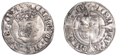 Henry VII (1485-1509), Profile issue, Groat, regular type, mm. pheon, triple band to crown, reads agl z f, double...