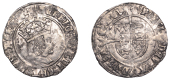 Henry VII (1485-1509), Profile issue, Groat, regular type, mm. pheon, triple band to crown, reads agl z f, double...