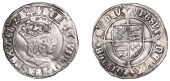 Henry VII (1485-1509), Profile issue, Groat, regular type, mm. pheon, triple band to crown, reads agl z f, double...