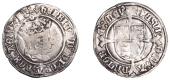 Henry VII (1485-1509), Profile issue, Groat, regular type, mm. pheon, triple band to crown, reads agl z f, double...