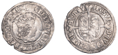 Henry VII (1485-1509), Profile issue, Groat, regular type, mm. pheon, triple band to crown, reads agl z fr, double...