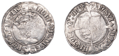 Henry VII (1485-1509), Profile issue, Groat, regular type, mm. pheon, triple band to crown, reads agl z fr, double...