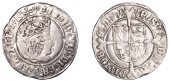 Henry VII (1485-1509), Profile issue, Groat, regular type, mm. pheon, triple band to crown, reads agl z f, double...