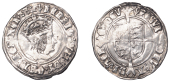 Henry VII (1485-1509), Profile issue, Groat, regular type, mm. pheon, triple band to crown, reads agl z f, double...