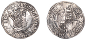 Henry VII (1485-1509), Profile issue, Groat, regular type, mm. pheon, triple band to crown, reads agl z fr, double...