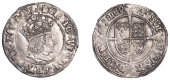 Henry VII (1485-1509), Profile issue, Groat, regular type, mm. pheon, triple band to crown, reads agl z f, double...