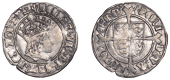 Henry VII (1485-1509), Profile issue, Groat, regular type, mm. pheon, triple band to crown, reads agl z f, double...