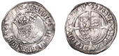 Henry VIII (1509-1547), First coinage, Groat, mm. pheon, reads agl z fr, double saltire stops on rev. 3.02g/3h (LH...
