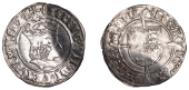 Henry VII (1485-1509), Profile issue, Groat, regular type, mm. pheon, triple band to crown, reads agl z f, double...