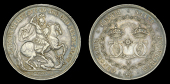 Sweden, Kingdom, Commemorative Medallion for the installation of Charles XI as a Knight of the Most Noble Order of...