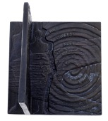 NETHERLANDS, De langste weg is de weg naar binnen [The Longest Road is the Road Inwards], 1993, a cast bronze...