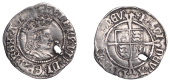 Henry VII (1485-1509), Profile issue, Halfgroat, Canterbury, mm. rose, reads henric, agl (?) and adivtore, single...