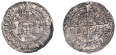 Henry VII (1485-1509), Facing Bust issue, Groat, class IVa [lettering G4a/G3], mm. cross-crosslet, single-arched...