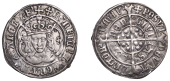 Henry VII (1485-1509), Facing Bust issue, Groat, class IVb [lettering G4b/G3], mm. cross-crosslet, single-arched...