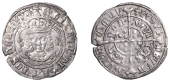 Henry VII (1485-1509), Facing Bust issue, Groat, class IVa var. [lettering G3a], mm. cross-crosslet, single-arched...
