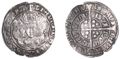 Henry VII (1485-1509), Facing Bust issue, Groat, class IIIc, mm. anchor (inverted on rev.), crown with inner arch...