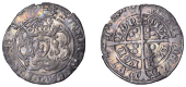 Henry VII (1485-1509), Facing Bust issue, Groat, class IIIc, mm. anchor (inverted on rev.), crown with inner arch...