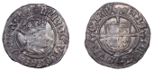 Henry VII (1485-1509), Profile issue, Halfgroat, Canterbury, mm. rose, reads henric, agl and adivtoe, single saltire...