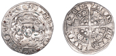 Edward IV (First reign, 1461-1470), Groat, London, class VIII, mm. crown on obv., sun on rev., quatrefoils by neck,...