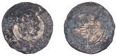 Henry VII (1485-1509), Profile issue, Halfgroat, Canterbury, mm. martlet,1.43g/1h (208; N 1750; S 2261). Heavily...