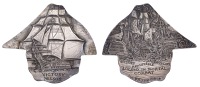 ENGLAND, The Trafalgar Medal, 2005, a cast silver medal in the form of Lord Nelson’s profile in a bicorn hat by M....