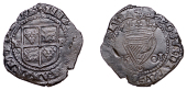 Elizabeth I (1558-1603), Third issue (1601-2), Third issue, Penny, 1601, mm. star, reads hiber re, 2.08g/1h (S 6510;...