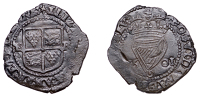 Elizabeth I (1558-1603), Third issue (1601-2), Third issue, Penny, 1601, mm. star, reads hiber re, 2.08g/1h (S 6510;...