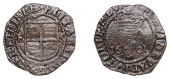 Elizabeth I (1558-1603), Third issue (1601-2), Halfpenny, 1601, mm. trefoil, reads hib re, 0.81g/5h (S 6511; DF...
